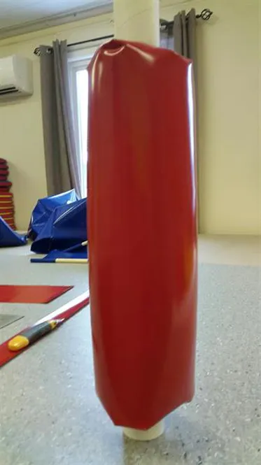 Hovedbilde polstring stolpediameter:17-20 cm høyde 120 cm